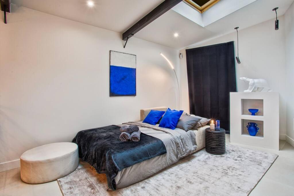 Deauville Luxury Blue Loft - Sauna And Inside Pool Трувиль-сюр-Мер Экстерьер фото
