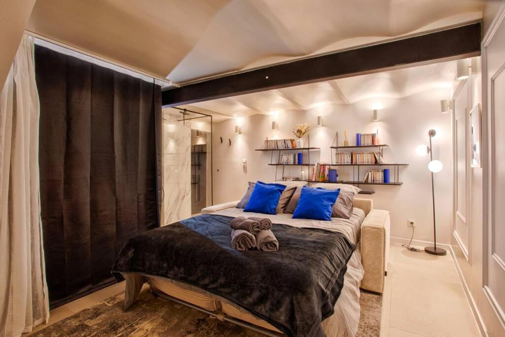 Deauville Luxury Blue Loft - Sauna And Inside Pool Трувиль-сюр-Мер Экстерьер фото